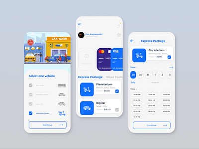 Car wash app app design car car app car wash mobile ui mobile ux ui uidesign ux ux design uxui