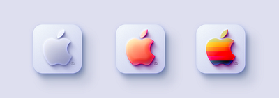 Comeback Skeuomorphism? apple designerkang detail graphic gui logo neumorphism uiux 그래픽 디자인 웹