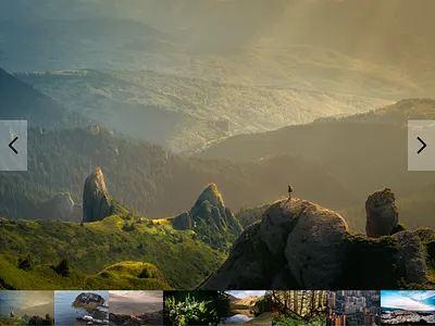 Image Slider #dailyui #072 dailyui dailyui072 image slider nature photography