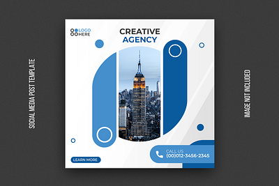 social media post template abstract agency banner branding brochure business banner business flyer corporate cover design flyer freepik instagram leaflet logo post psd real estate tempalte