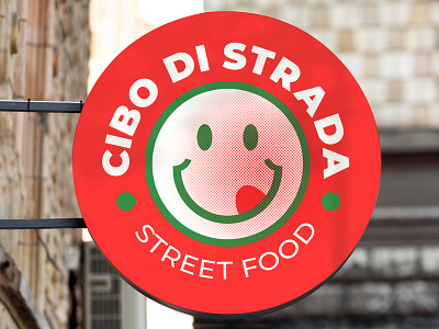 Brand identity for Italian street food brand Cibo Di Strada branding design food graphic design identity illustration italian logo streetfood typography vector