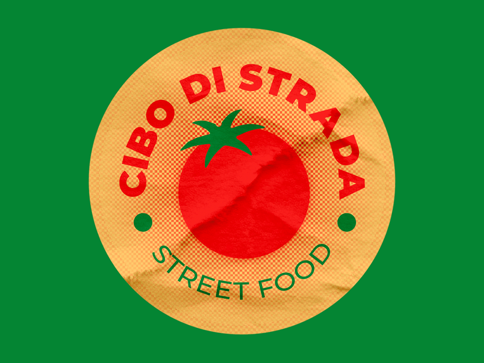 Brand identity for Italian street food brand Cibo Di Strada animation branding design food gif graphic design identity illustration italian logo typography vector