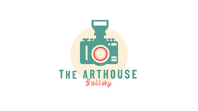 The Arthouse Gallery Logo art artwork brand branding design illustration logo logodesign photography