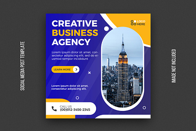 social media post template abstract agency banner branding brochure business business banner business flyer corporate design flyer freepik identity instagram logo psd realestate tempalte