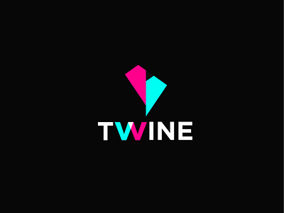 TWINE 50daylogochallenge dailylogochallenge datingapp logo twine twinning