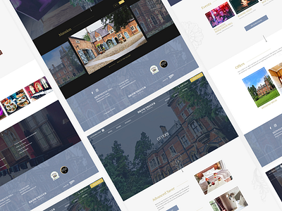Brownsower Hotel castle design hotel sitemap web webdesign website