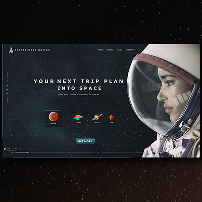 Space Craft astronaut astronomy branding dailyui design designs destination graphic graphic design graphicdesign journey journey map landing page solar space spaced spaceman spaceship ui website