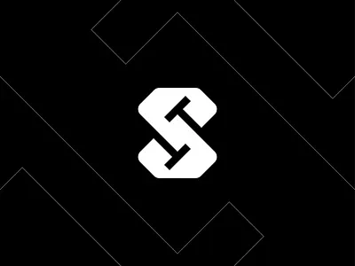 ST Diamond identity illustration letter letter logo logo logomark mark monogram monogram logo negative space s s letter logo s logo st symbol t t letter logo t logo