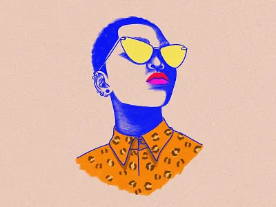 Black girl - Susana black girl girl character girl illustration illustration illustration art photoshop art portrait woman woman portrait womanart