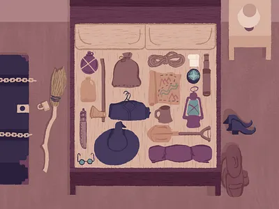 Wizards and Witches Mtn Retreat Frame 7 of 8 design illustration illustration art illustrationformotion mograph motion motion graphics motiongraphic motiongraphics schoolofmotion