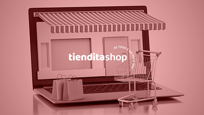 Tiendita Shop - Visual Identity brand design branding design ecommerce flat logo logo design logotype minimal shop logo visual identity