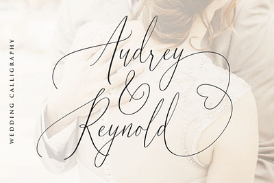 Audrey & Reynold - Luxury Script calligraphy font handwrittenfont typography