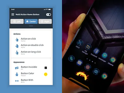 Home Button - Navigation Bar & Back button app branding design flat home button icon illustrator logo navigation bar ui ux