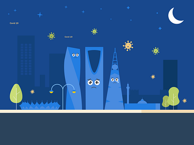 Riyadh City arabian nights building concept covid19 riyadh sad saudi saudi arabia skyline