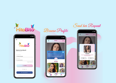 Dating Mobile App Design app app design design ios mobile app mobile design ui ux