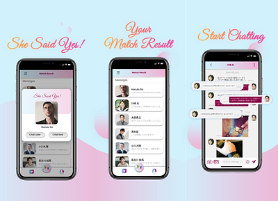 Dating Mobile App Design app app design design ios mobile app mobile design ui ux