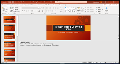 Staff Professional Development design powerpoint resource