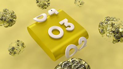 C4D | YELLOW - BUBBLE 3d art canada cinema4d rendering saigon toronto vietnam