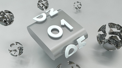C4D | SILVER - METAL 3d art canada cinema4d designer rendering saigon toronto vietnam
