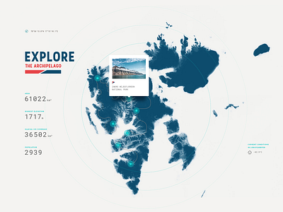 SVLBRD Expedition graphics map ui web webdesign website