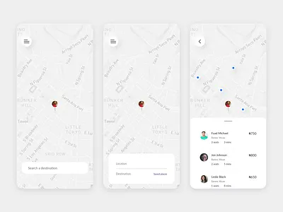 Ride Sharing App 100daysofui dailyui design figma homepage ride app ride share ride sharing ride sharing app ui