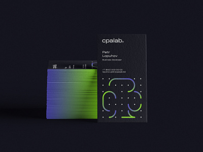 CPA Lab branding design illustration nimax visit card visiting card design