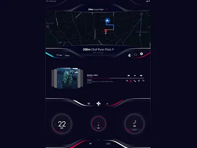 Tesla Screen UX car dashboard dashboard futuristic screen tesla ui ui design ux ux design uxui