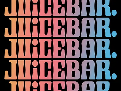 Juicebar Font Available on Creative Market branding creative design display font font font design illustration illustrator lettering san francisco texture vector