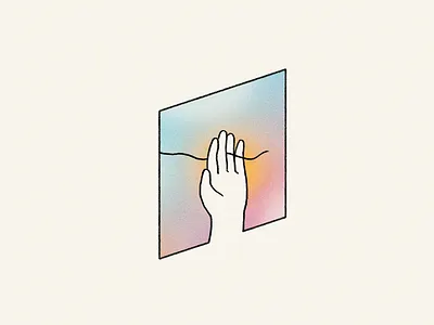 Thread illustration minimal