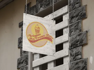 Arizona Ice-cream tour branding design designagency freelancing illustration logo logodesign zeddesign zedteam zedteamdesign