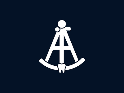 Admiral Dental Icon branding dental dentist design graphic design icon illustration logo nautical vector