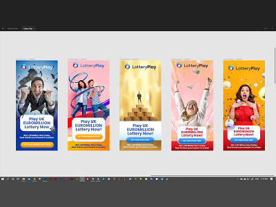 Mobile Landing Page - Lottery Play - WIP screenshot ad advertising creative design figma funnel idea landingpage lottery lotteryplay mobile play preview previews screen screenshot ticket ui uk wip