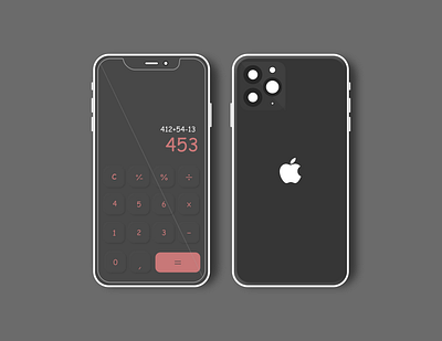 CALCULATOR UI DESIGN pt.2 app app design design illustration ui ux vector