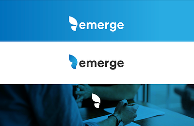 Emerge Collective brand branding design graphic design logo vector