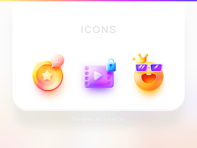 Big Sur Icon big sur bright colors friendly gold coin icon icon set illustration member video vip