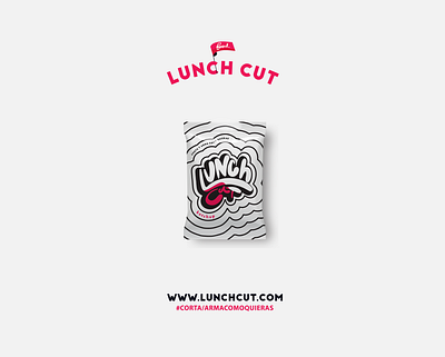 LUNCH CUT art brand branding design. graphicdesign illustration illustration art director design lettering logo ui vector