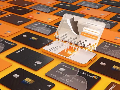 3D Animation for Itaucard 3d 3d animation 3d artist animation motion graphics