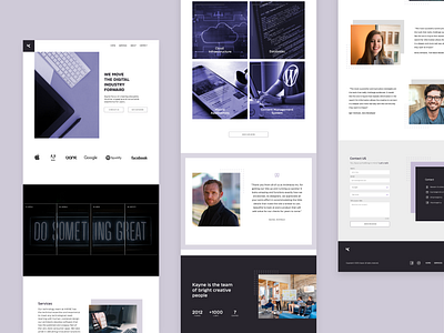 Agency Website- UX/UI Design agency design figmadesign ui ui inspiration uidesign uidesigner user userinterface ux uxdesign uxui web website