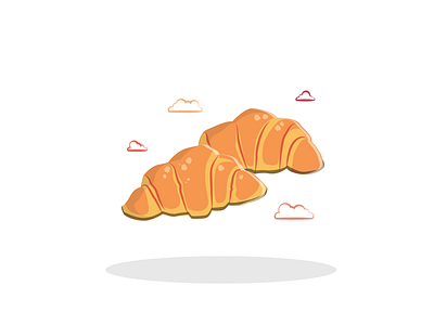 Croissant vector vectorillustration