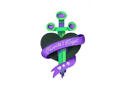 Favorite and forget favorite heart imgur sword