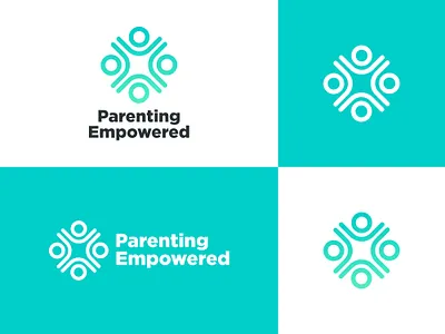 Parenting Empowered - Logo Concept logo logogram logos parenting