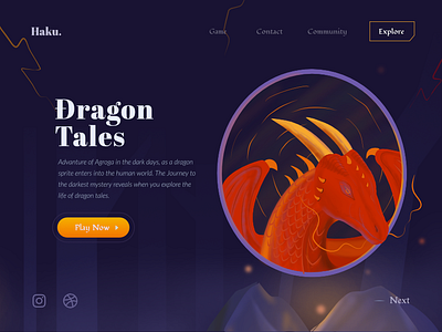 DragonTales app concept art design dragon drawing dribbble explore game game art game design illustration play sketch story ui design web