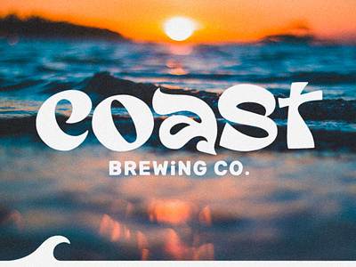 Logo & Brand : Coast Brewing Co. beer branding brewery brewing coast design hand lettering illustration lettering logo logo design vector