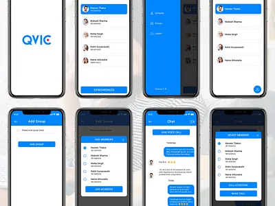 Qvic Live Streaming App app illustration qvic live streaming app qvic live streaming app typography ui ux