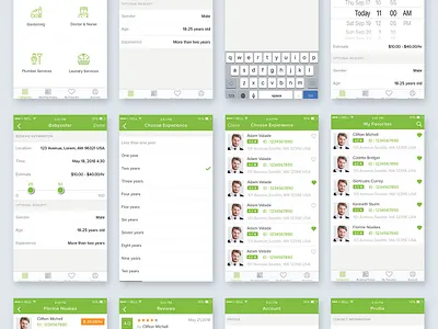 Call me Cack App design illustration ui ux vector