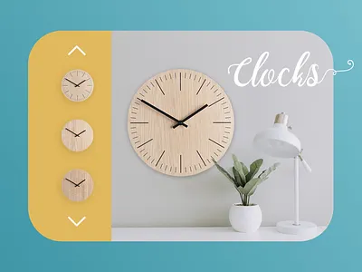 Clocks store animated page animation clocks design figma photoshop principle web web design webdesign