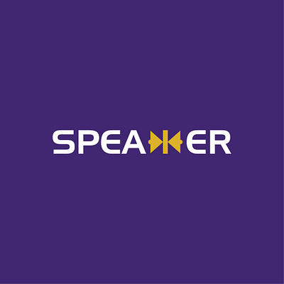 Speaker branding design graphic graphic design graphicdesign logo logoawesome logodesign logoinspiration logotype