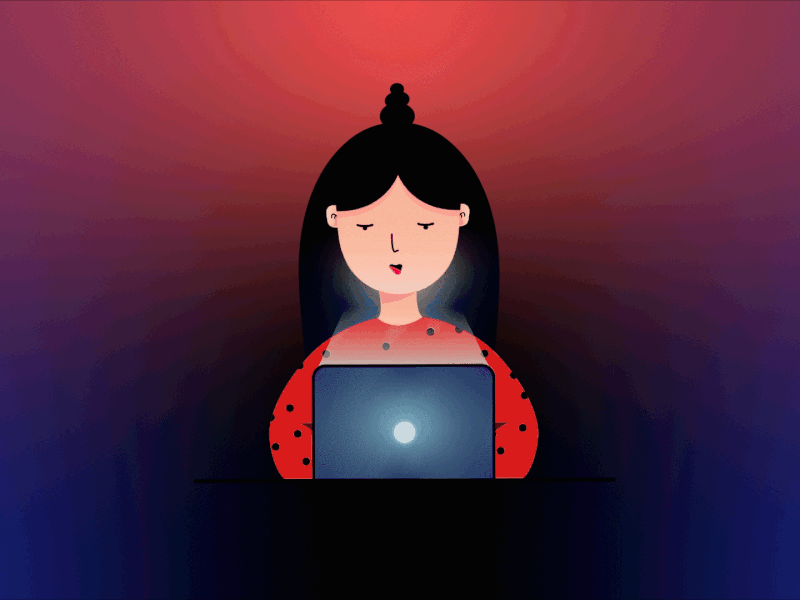 GIF adobe illustrator animated animation artist artwork characterdesign design gif gif animated illustration illustrator vector