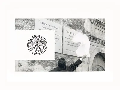 Historical research center achromatic center croatia design history minimal research ui ux