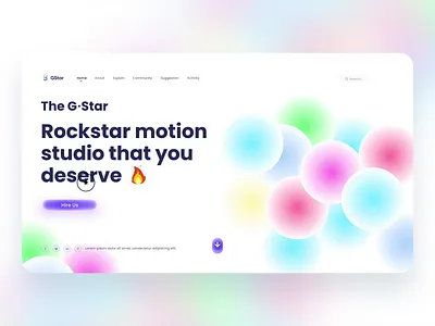 Colorful Balls 🟡🟢🟣 3d animation balls branding bubbles logo motion motion graphics ui